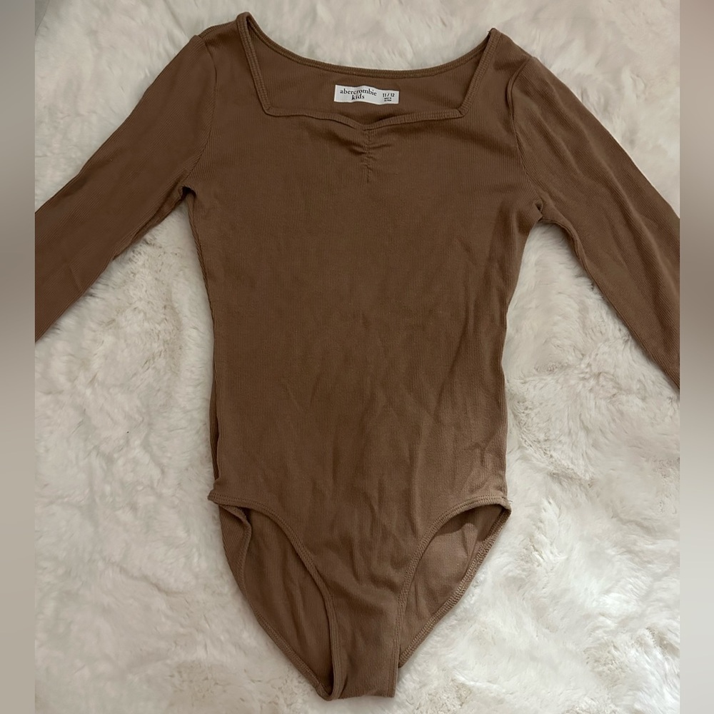 Abercrombie Kids Tan Bodysuit